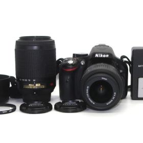 ★極上品★ Nikon D5200 ダブルズームキット バッテリー付属