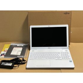 【修理上がり品】富士通 ノートパソコン FMVA50D2WP LIFEBOOK AHシリーズ 15.6型ワイド Corei7-7700HQ メモリ4GB HDD1TB Windows 10