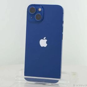 ソフマップ 〔中古品〕 iPhone13 128GB ブルー MLNG3J／A SIMフリー【262】
