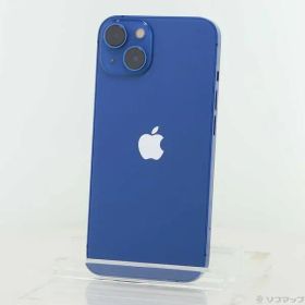 ソフマップ 〔中古品〕 iPhone13 128GB ブルー MLNG3J／A SIMフリー【258】