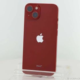 ソフマップ 〔中古品〕 iPhone13 256GB プロダクトレッド MLNL3J／A SIMフリー【258】