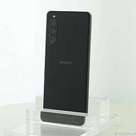 Xperia 10 IV 128GB ブラック XQ-CC44 SIMフリー ［6.0インチ有機EL／Snapdragon 695 5G／RAM:6GB／ナノSIM］