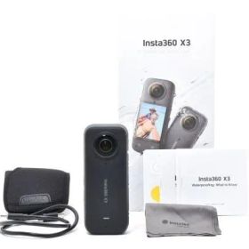 インスタ360 Insta 360 X3 CINSAAQ/B 元箱 【動作確認済】 #9058 SS.Feb.0626