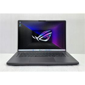 中古 ゲーミングノートパソコン ASUS ROG Zephyrus G16 GU603ZV-I7R4060G エクリプスグレー Corei7-12700H/32GB/512GB/16インチ/RTX4060/Windows11/液晶不良あり