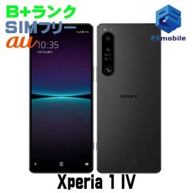 【中古】SOG06 Xperia 1 IV【美品 利用制限○】 SIMフリー ブラック au エーユー エクスペリア ソニー・エリクソン 082147Cスマートホン スマートフォン スマホ 携帯電話 白ロム 本体 格安