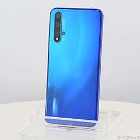 nova 5T 128GB クラッシュブルー YAL-L21 SIMフリー ［6.26インチ液晶／Huawei Kirin 980／RAM:8GB／ナノSIM&ナノSIM］