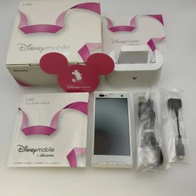 【極美品】ディズニー ドコモ スマホ Disney Mobile F-08D