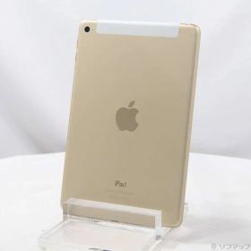 ソフマップ 〔中古品〕 iPad mini 4 128GB ゴールド MK782J／A docomoロック解除SIMフリー【305】