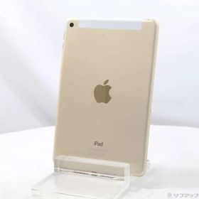ソフマップ 〔中古品〕 iPad mini 4 32GB ゴールド MNWG2J／A auロック解除SIMフリー【377】