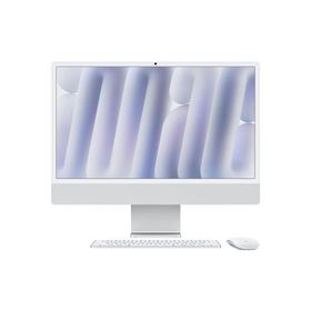 ★アップル / APPLE iMac 24インチ Retina 4.5Kディスプレイモデル M4チップ 10コアGPU 512GB SSD 16GBメモリ MWUV3J/A [シルバー]【Mac デスクトップ】