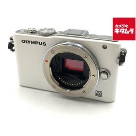 【中古】 【難あり品】 オリンパス PEN Lite E-PL3 ボディ ホワイト