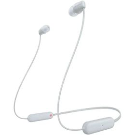 ソニー(SONY) ワイヤレスイヤホン WI-C100:Bluetooth対応/25時間スタミナ/IPX4防滴/DSEE搭載 ホワイト WI-C100 WZ 小