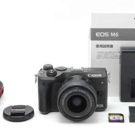 美品 Canon EOS M6 EF-M 15-45mm 3.5-6.3#398