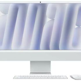 ★アップル / APPLE iMac 24インチ Retina 4.5Kディスプレイモデル M4チップ 10コアGPU 512GB SSD 16GBメモリ MWUV3J/A [シルバー]【Mac デスクトップ】【送料無料】