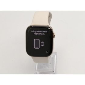【中古】Apple Watch Series10 46mm Cellular ゴールドチタニウムケース/スターライトスポーツバンド (M/L) MWYY3J/A【大須アメ横】保証期間１ヶ月【ランクA】
