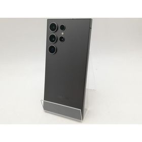 【中古】SAMSUNG 国内版 【SIMフリー】 Galaxy S24 Ultra チタニウムブラック 12GB 256GB SM-S928QZKESJP【秋葉3号】保証期間１ヶ月【ランクA】