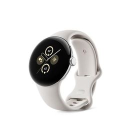 【新品】【即納】 スマートウォッチ Google Pixel Watch 2 GPS搭載 Polished Silver/Porcelain GA05031-GB 腕時計 ウェアラブル