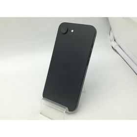 【中古】Apple 国内版 【SIMフリー】 iPhone 16e 256GB ブラック MD1T4J/A【OSU301】保証期間１ヶ月【ランクB】