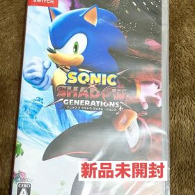 新品未開封 ソニック × シャドウ ジェネレーションズ Switch ソフト
