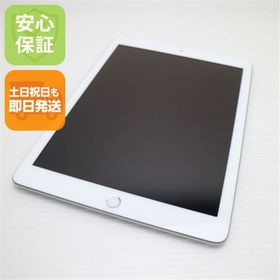 アップル(Apple)の超美品 SIMフリー iPad6 第6世代 Wi-Fi+Cellular セルラー 32GB シルバー M666(タブレット)