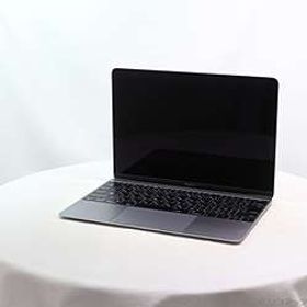 MacBook 12-inch Early-2016 MLH72J／A Core_m3 1.1GHz 8GB SSD256GB スペースグレイ 〔10.15 Catalina〕 ［グラフィック：Int