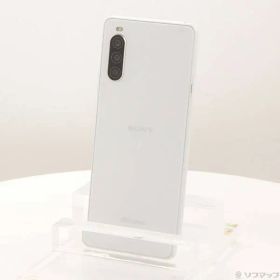 ソフマップ 〔中古品〕 Xperia 10 II 64GB ホワイト SO-41A docomoロック解除SIMフリー【348】