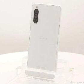 ソフマップ 〔中古品〕 Xperia 10 II 64GB ホワイト SO-41A docomoロック解除SIMフリー【348】