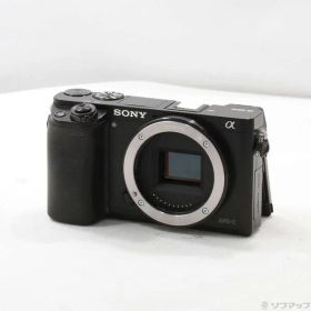 ソフマップ 〔中古品〕 α6000 ボディ ブラック ILCE-6000【368】