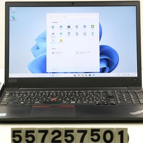 Lenovo ThinkPad E580 Core i3 8130U 2.2GHz/8GB/256GB(SSD)/15.6W/FHD(1920x1080)/Win11 【中古】