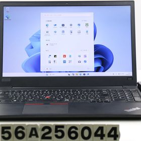 Lenovo ThinkPad E580 Core i5 8250U 1.6GHz/8GB/256GB(SSD)/15.6W/FHD(1920x1080)/Win11 【中古】