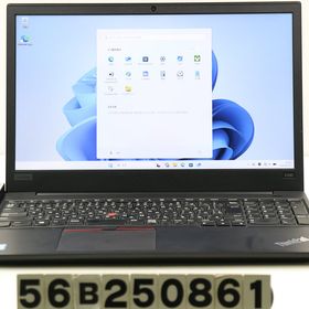 Lenovo ThinkPad E580 Core i5 8250U 1.6GHz/8GB/256GB(SSD)/15.6W/FHD(1920x1080)/Win11 【中古】