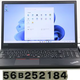 Lenovo ThinkPad E580 Core i5 8250U 1.6GHz/8GB/256GB(SSD)/15.6W/FHD(1920x1080)/Win11 【中古】