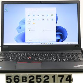 Lenovo ThinkPad E580 Core i5 8250U 1.6GHz/8GB/256GB(SSD)/15.6W/FHD(1920x1080)/Win11 【中古】