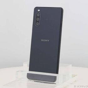 〔中古〕楽天モバイル Xperia 10 III Lite 64GB ブラック XQ-BT44 楽天 SIMフリー〔198-ud〕