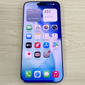 【ほぼ新品】iPhone17ProMax 本体 256GB シルバー SIMフリー KUS21916
