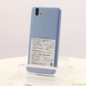 〔中古〕FUJITSU(富士通） arrows U 32GB ブルー 801FJ SoftBank〔368-ud〕