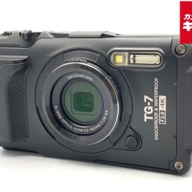 【中古】 【美品】 OM SYSTEM Tough TG-7 BLK ブラック