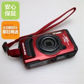 超美品 TG-7 レッド コンデジ OMデジタルソリューションズ 即日発送 土日祝発送OK 09000