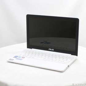 (中古)ASUS E203MA E203MA-4000W2 パールホワイト(377-ud)