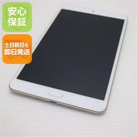 新品同様 d-02K dtab Compact ゴールド タブレット 白ロム タブレット DoCoMo HUAWEI 土日祝発送OK 09000