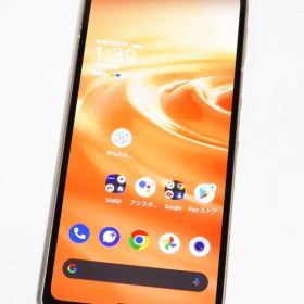 SHARP AQUOS sense6 SHG05 ライトカッパー SIMフリー