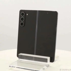 【中古】SAMSUNG(サムスン) Galaxy Z Fold5 256GB ファントムブラック SCG22 au SIMフリー 【377-ud】
