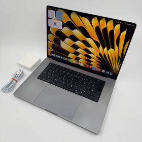【送料無料】Apple MacBook Pro 16(2021, A2485) M1 Max / RAM 64GB / SSD 1TB / スペースグレー / 充放電回数 : 172 [MC174]
