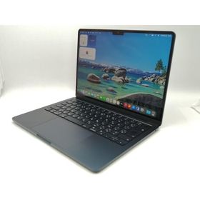 【中古】Apple MacBook Air 13インチ M3(CPU:8C/GPU:8C) 8GB/256GB ミッドナイト MRXV3J/A (13インチ, M3, 2024)【ECセンター】保証期間１ヶ月【ランクC】
