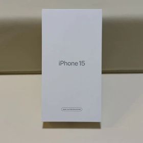 【未開封】iPhone 15 128GB 整備済製品（ブラック） SIMフリー