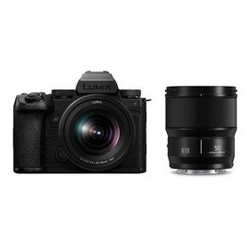 中古 1年保証 美品 Panasonic LUMIX S5IIX ダブルレンズキット [DC-S5M2XW]