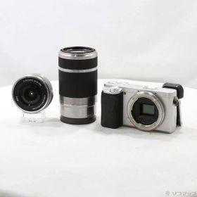 ソフマップ 〔中古品〕 α6400 ILCE-6400Y ダブルズームレンズキット シルバー【297】