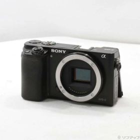 【中古】SONY(ソニー) α6000 ボディ ブラック ILCE-6000 【368-ud】