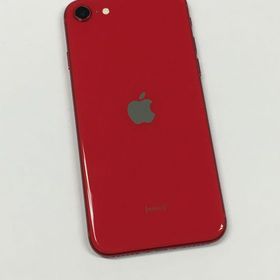 【モバイルBOX】美品 電池86％ iPhone SE 第2世代 128GB SIMフリー レッド
