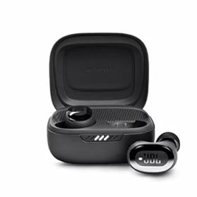 【中古】JBL LIVE FREE 2 ワイヤレスイヤホン bluetooth マルチポイント/ハイブリッド ノイズキャンセリング/IPX5/ワイヤレス充電対応/ブラック/ JBLLIVE